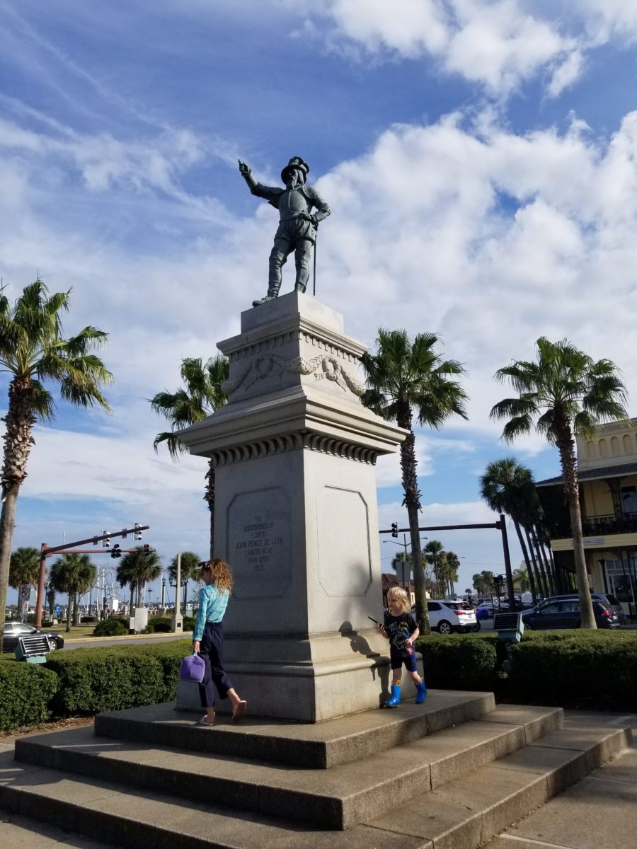 statue, Florida, Ponce de Leon